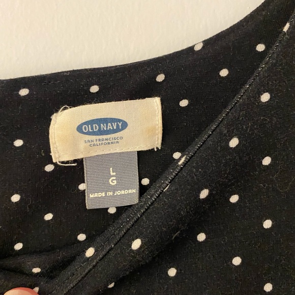Old Navy | Polka Dot Bell Sleeve Dress | L - Picture 4 of 5